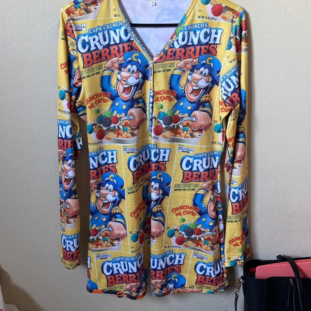 Captain crunch onsie
